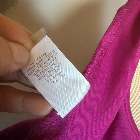 Miraclesuit One Piece Swimwear Bathing Suit Framboise Pink Slimming Travel - Picture 16 of 16